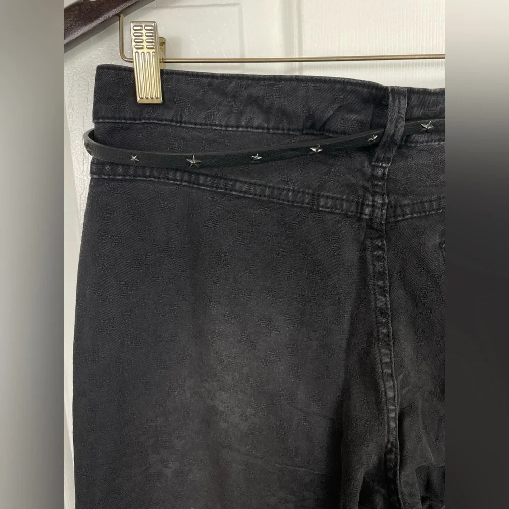 NWT $189 Maison Scotch 27 Jeans Mademoiselle Taped Leg Pants Distressed Women’s - Picture 12 of 16